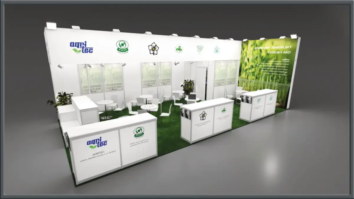Agrishow - vizualizace stánku Agritec