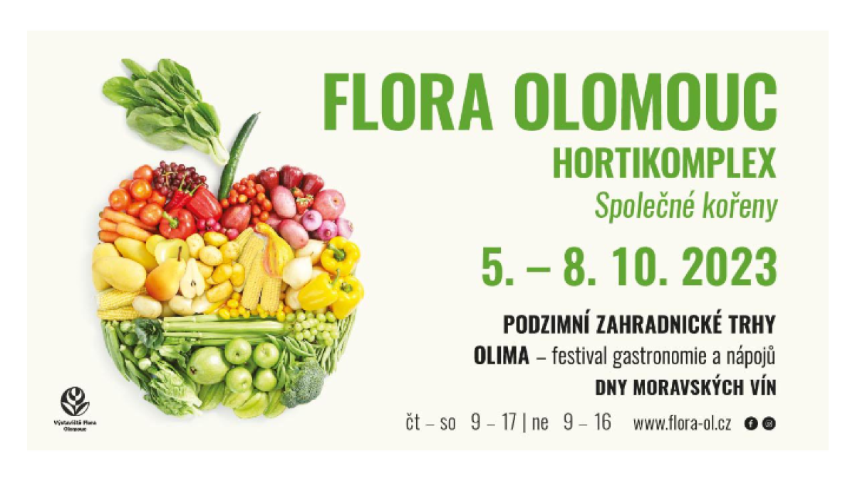 Flora Olomouc 05. – 08. října 2023 