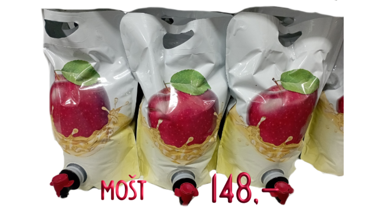 Čerstvé jablečné mošty