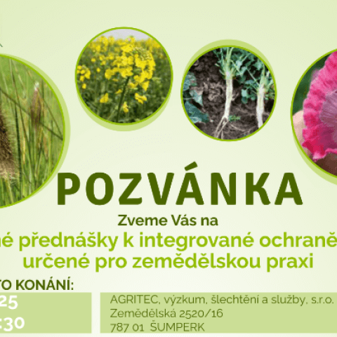Cyklus Integrovaná ochrana rostlin 2025, Agritec
